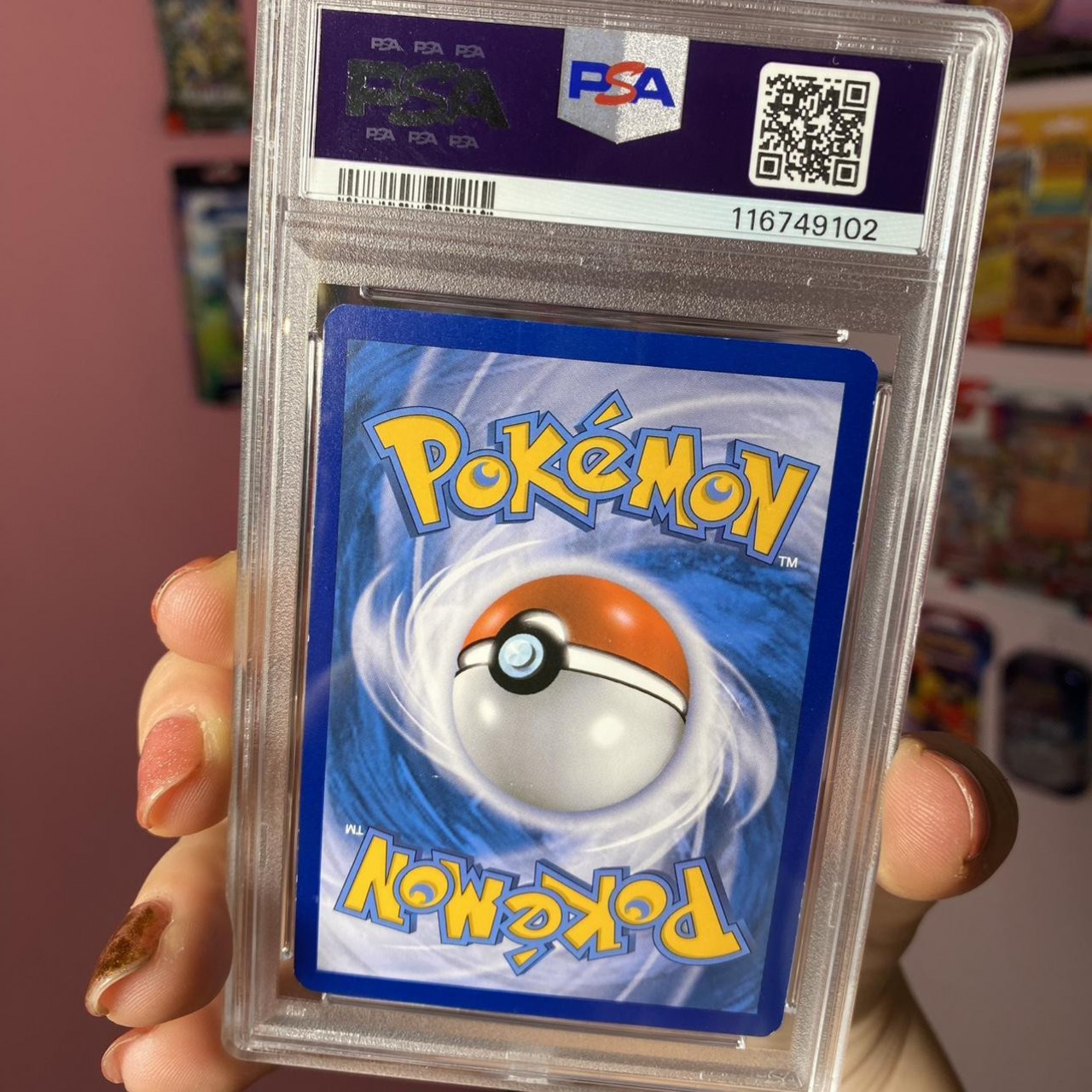 2015 Pokemon XY Gallade EX PSA8